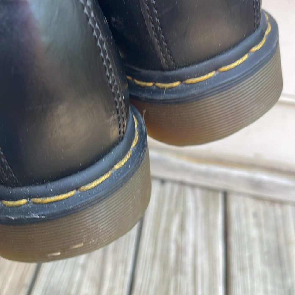 Dr. Martens 1460 Black Leather 8-Eye Lace-Up Boots Men’s US 10 / Women’s US 11 - Picture 9 of 16